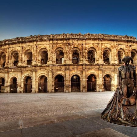 "Le Paisible" Clim Et Jardin En Centre Ville Nimes Exterior foto